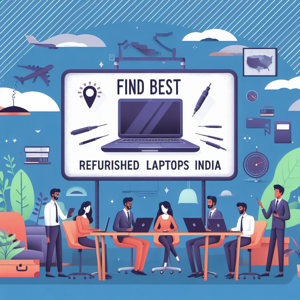 Find Best Refurbished Laptops In India presentation banner